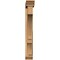 Ekena Millwork Balboa Traditional Smooth Bracket w/ Offset Brace, Western Red Cedar, 5 1/2"W x 30"D x 42"H BKT0604X30X42BOA01SWR - alternate 4
